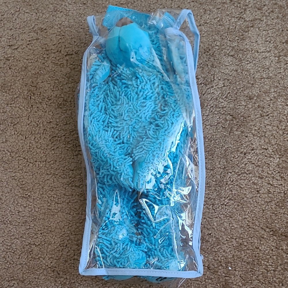 NWT! Varsity Blue Dog Plush